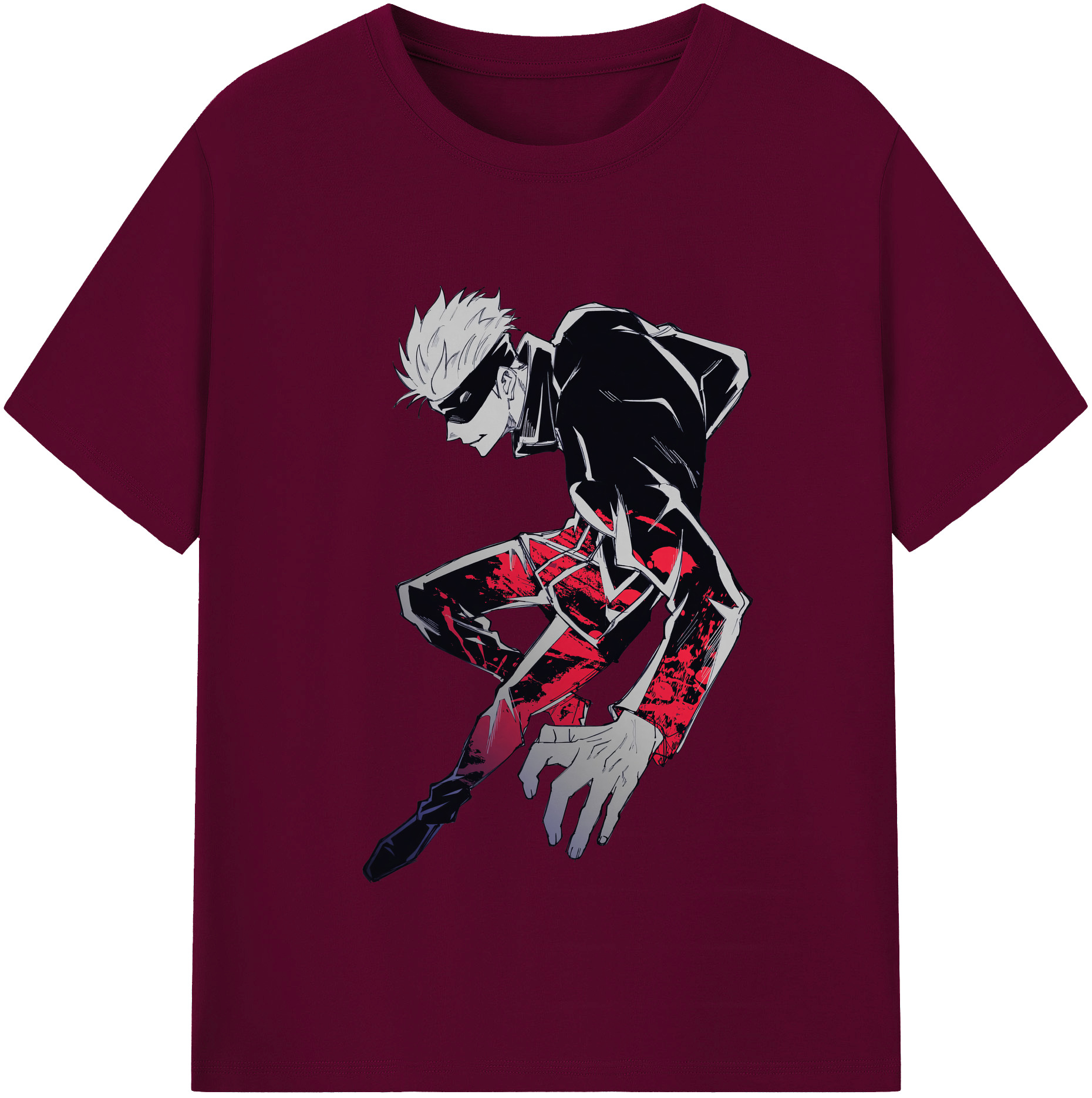 （画像用） 呪術廻戦 Jujutsu Kaisen レディースカジュアルプリントTシャツ（綿100％）